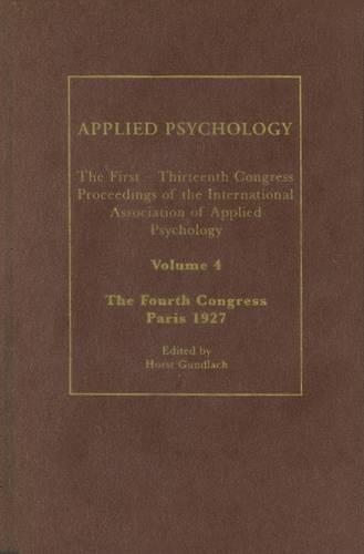 Applied Psychology V 4