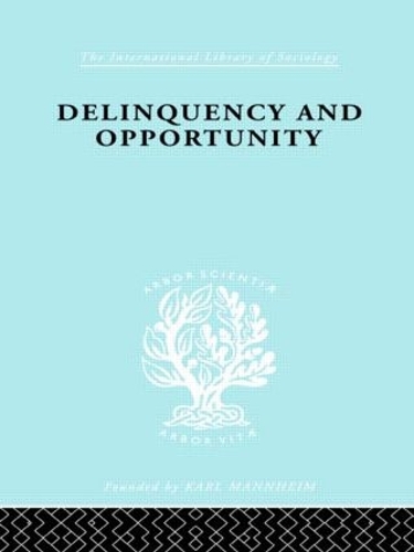 Delinquency and Opportunity