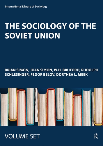 The Sociology of the Soviet Union