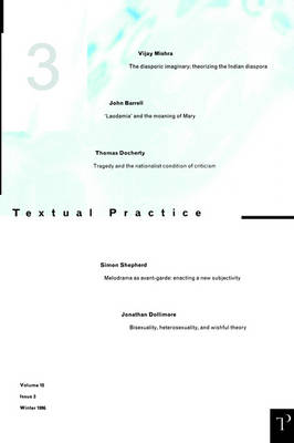 Textual Practice: v.12, Issue 1