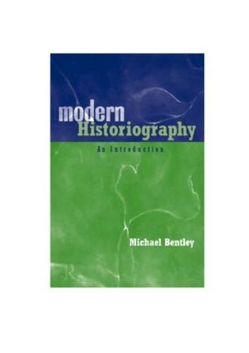 Modern Historiography
