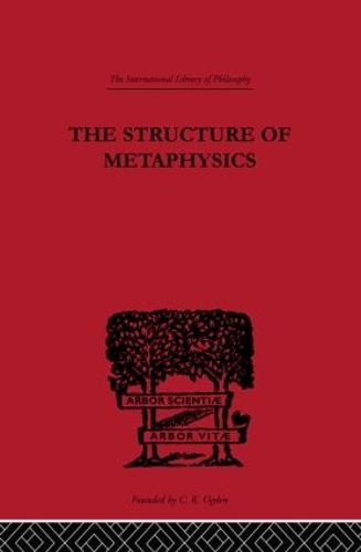 The Structure of Metaphysics