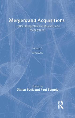 Mergers & Acquis Crit Persp V2