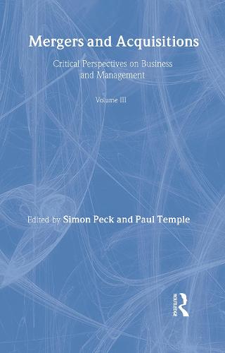Mergers & Acquis Crit Persp V3