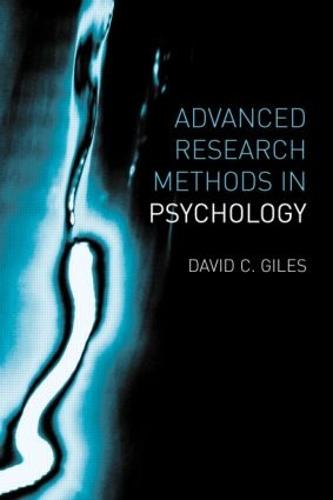 Advanced Research Methods in Psychology