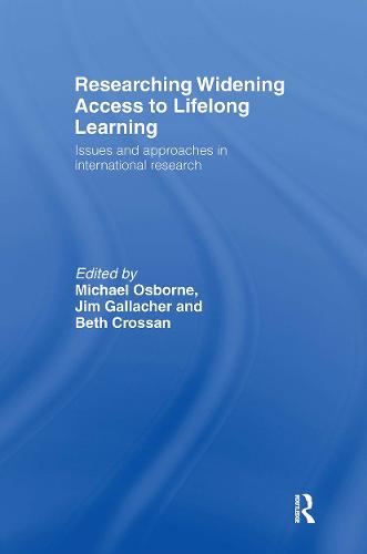Researching Widening Access to Lifelong Learning