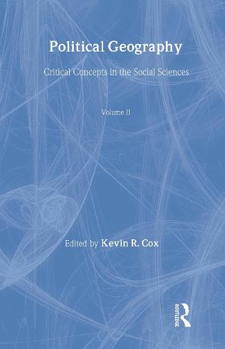 Political Geography Crit Conc Vol2