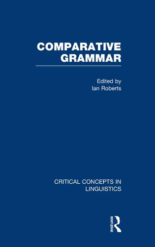 Comparative Grammar Crit Con Vol4