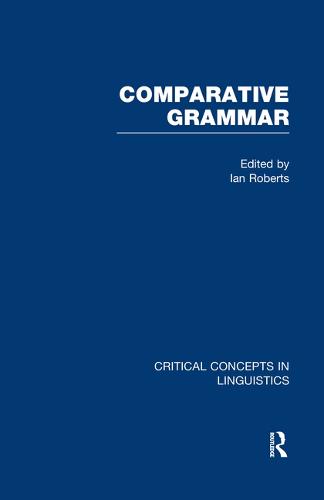 Comparative Grammar Crit Con Vol5