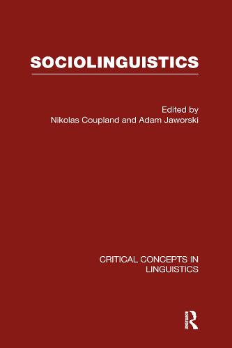 Sociolinguistics