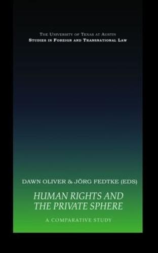 Human Rights and the Private Sphere vol 1