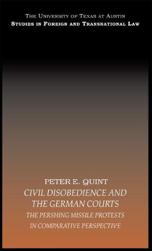 Civil Disobedience and the German Courts