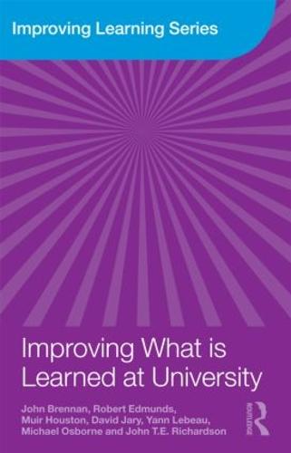 Improving What is Learned at University