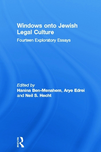 Windows onto Jewish Legal Culture
