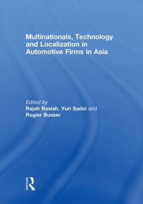 Multinationals, Technology and Localization in Automotive Firms in Asia