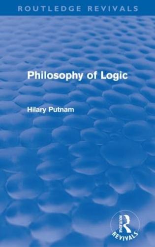 Philosophy of Logic (Routledge Revivals)