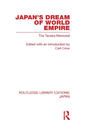 Japan's Dream of World Empire