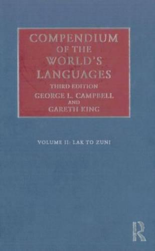 Compendium of the World's Languages