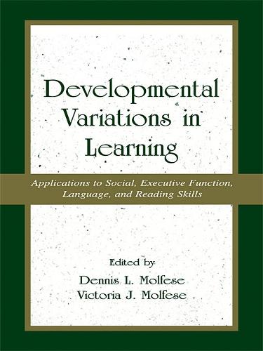 Developmental Variations in Learning