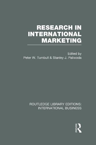 Research in International Marketing (RLE International Business)