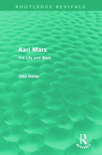 Karl Marx (Routledge Revivals)
