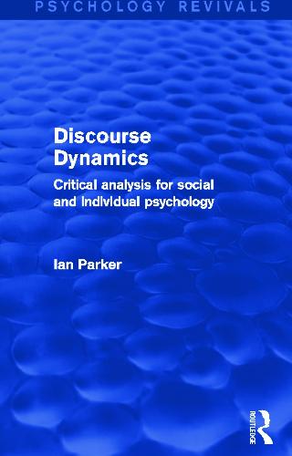 Discourse Dynamics (Psychology Revivals)