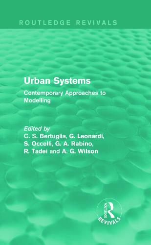 Urban Systems (Routledge Revivals)
