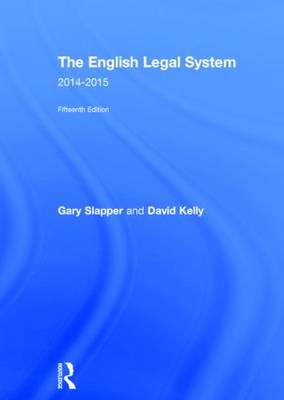 The English Legal System 2014-2015