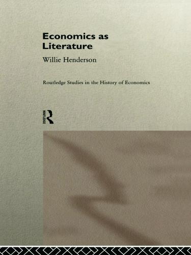 Economics as Literature