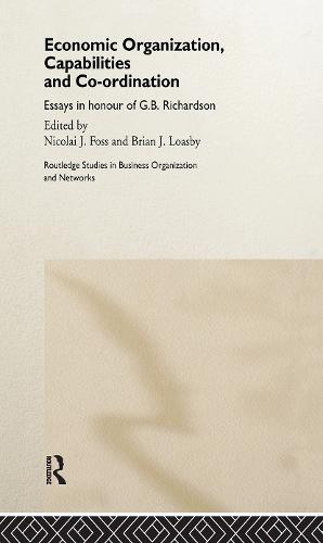 Economic Organization, Capabilities and Coordination
