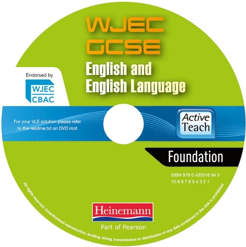 WJEC GCSE English and English Language Foundation ActiveTeach