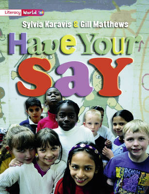 Literacy World Satellites Non Fict Stg 2 Guided Reading Cards HaveYour Say Fwrk 6pk