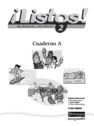 Listos!  2 Verde Workbook (Pack of 8)