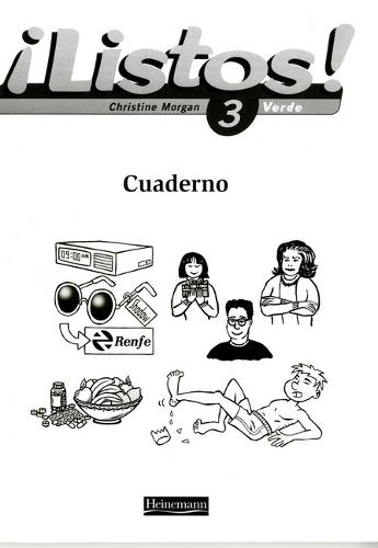 Listos! 3 Verde Workbook (Pack of 8)