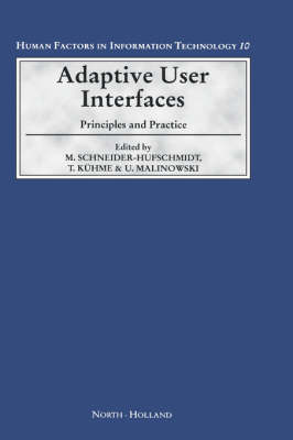 Adaptive User Interfaces: Volume 10