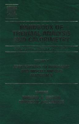 Handbook of Thermal Analysis and Calorimetry Volume 2