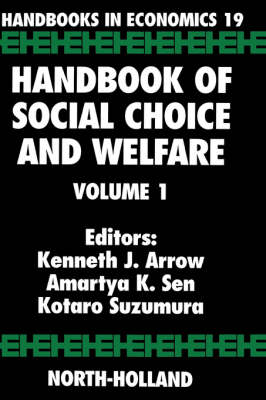 Handbook of Social Choice and Welfare Volume 19