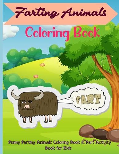 Farting Animals Coloring Book