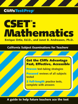 CliffsTestPrep CSET: Mathematics