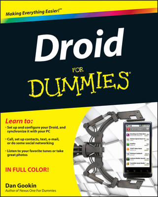 Droid X For Dummies