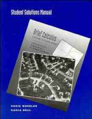 Brief Calculus: Students' Solution Manual