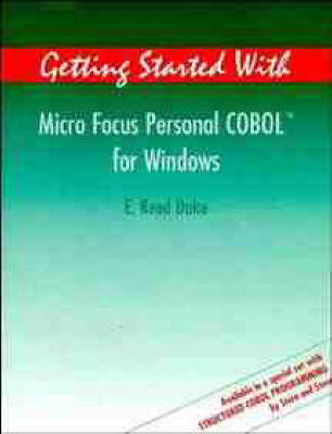 Getting Started With Micro Focus Personal COBOL for Windows