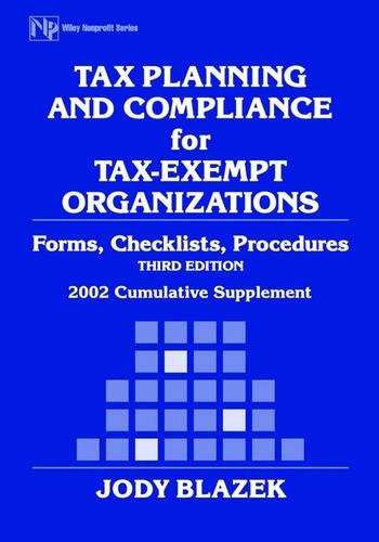 Tax Planning and Compliance for Tax-exempt Organizations