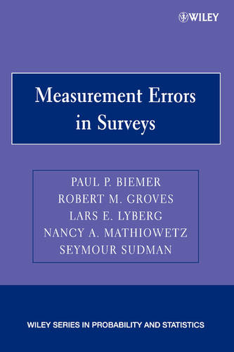 Measurement Errors in Surveys