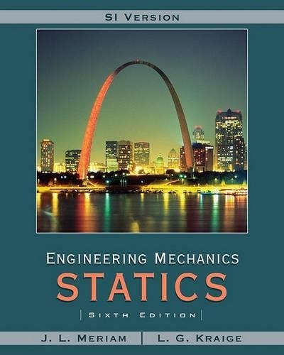 Meriam Engineering Mechanics