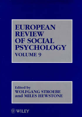 European Review of Social Psychology, Volume 9