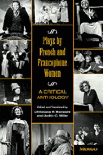 Plays by French and Francophone Women