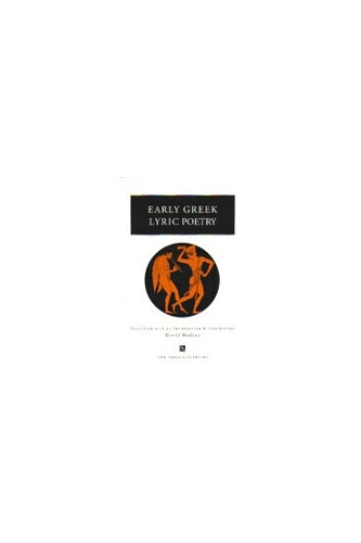 Early Greek Lyric Poetry