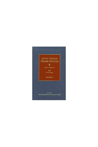 Attic Greek Prose Syntax