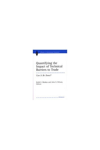 Quantifying the Impact of Technical Barriers to Trade